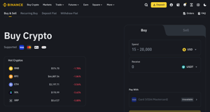 Binance page - Image 1 from the project gallery