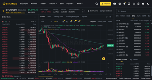 Binance page - Image 3 from the project gallery