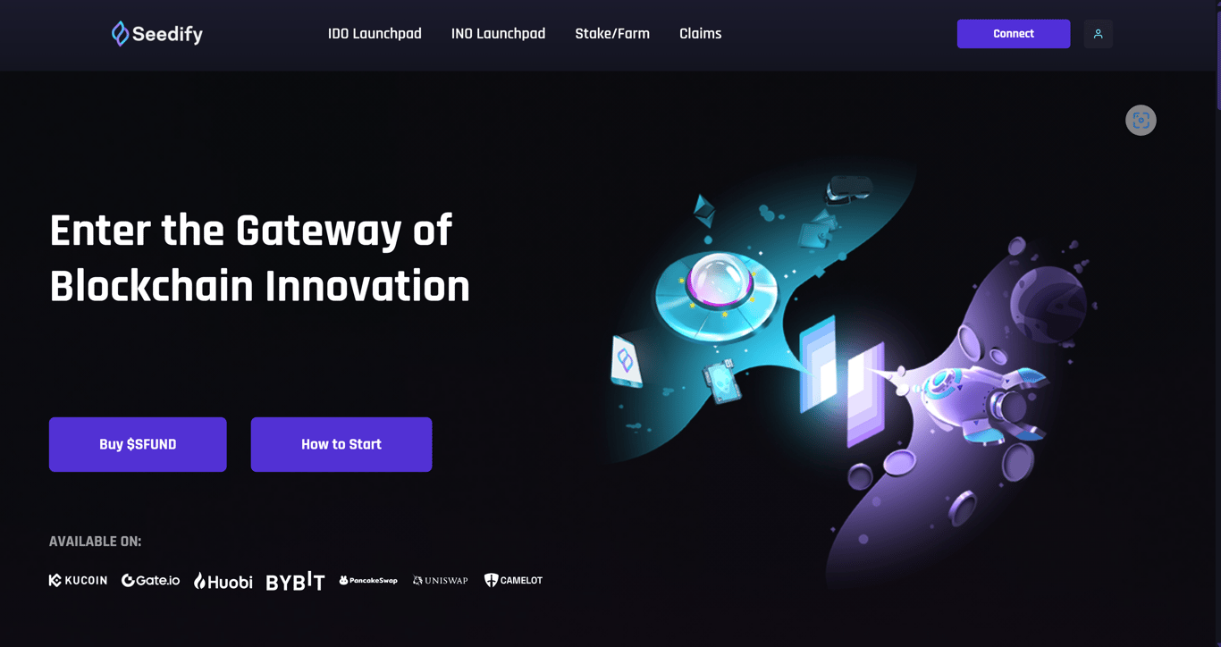Seedify page - Image 1 - the project featured image