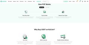 KuCoin page - Image 3 from the project gallery