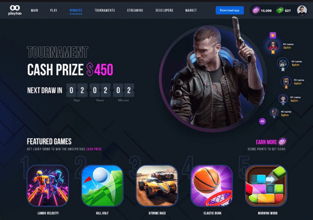 Playtoo page - Image 1 - the project featured image