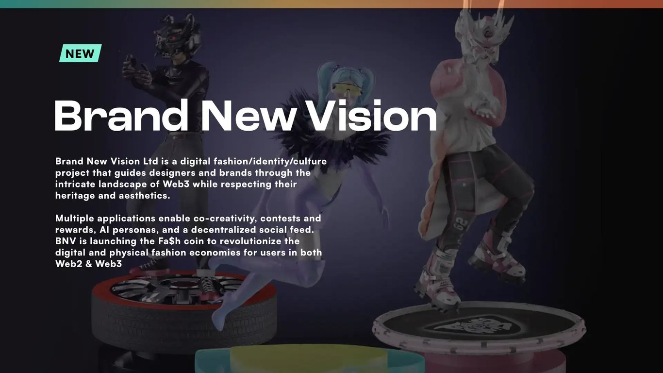 Brand New Vision page - Image 1 - the project featured image