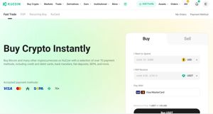 KuCoin page - Image 1 from the project gallery