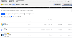 Curve (Ethereum) page - Image 0 from the project gallery