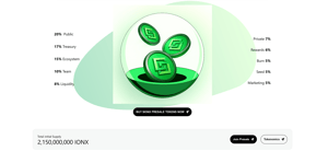 Ionix Chain page - Image 0 from the project gallery