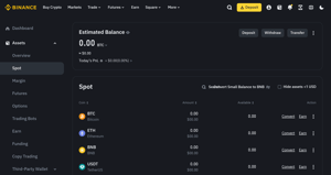 Binance page - Image 2 from the project gallery