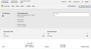 Curve (Ethereum) page - Image 2 from the project gallery