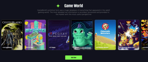 GameFI page - Image 2 from the project gallery