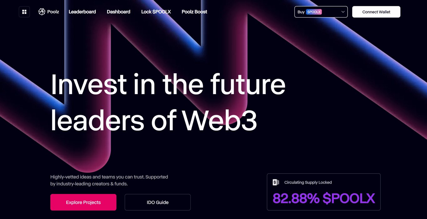 Poolz page - Image 1 - the project featured image