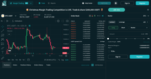 CEX.IO page - Image 1 from the project gallery