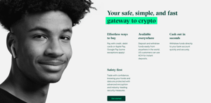 Bitstamp page - Image 1 from the project gallery