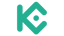 Logo of the KuCoin exchange inside on the exchange page