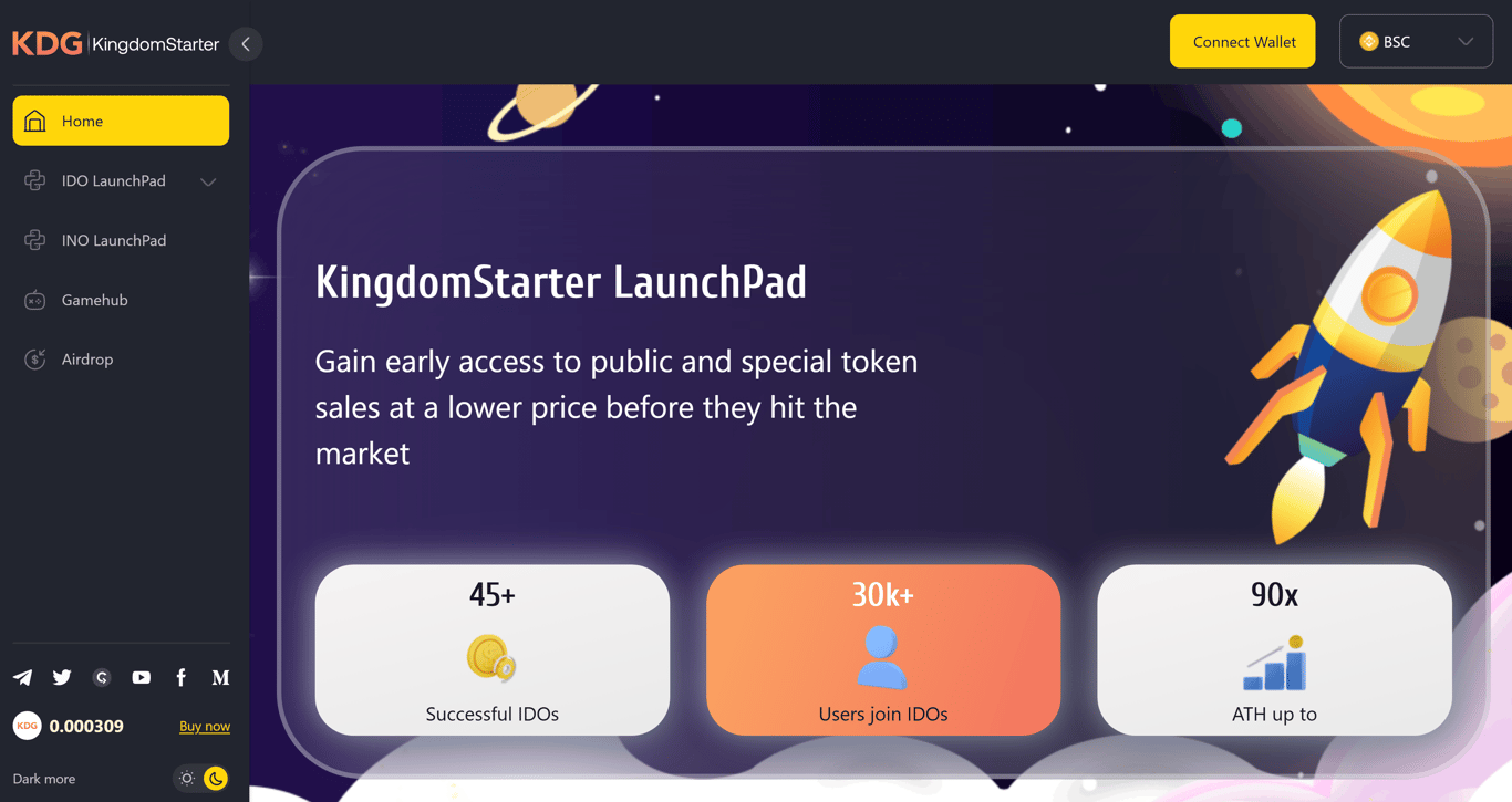 KingdomStarter page - Image 1 - the project featured image