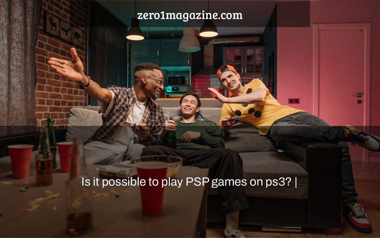 Is it possible to play PSP games on ps3? |