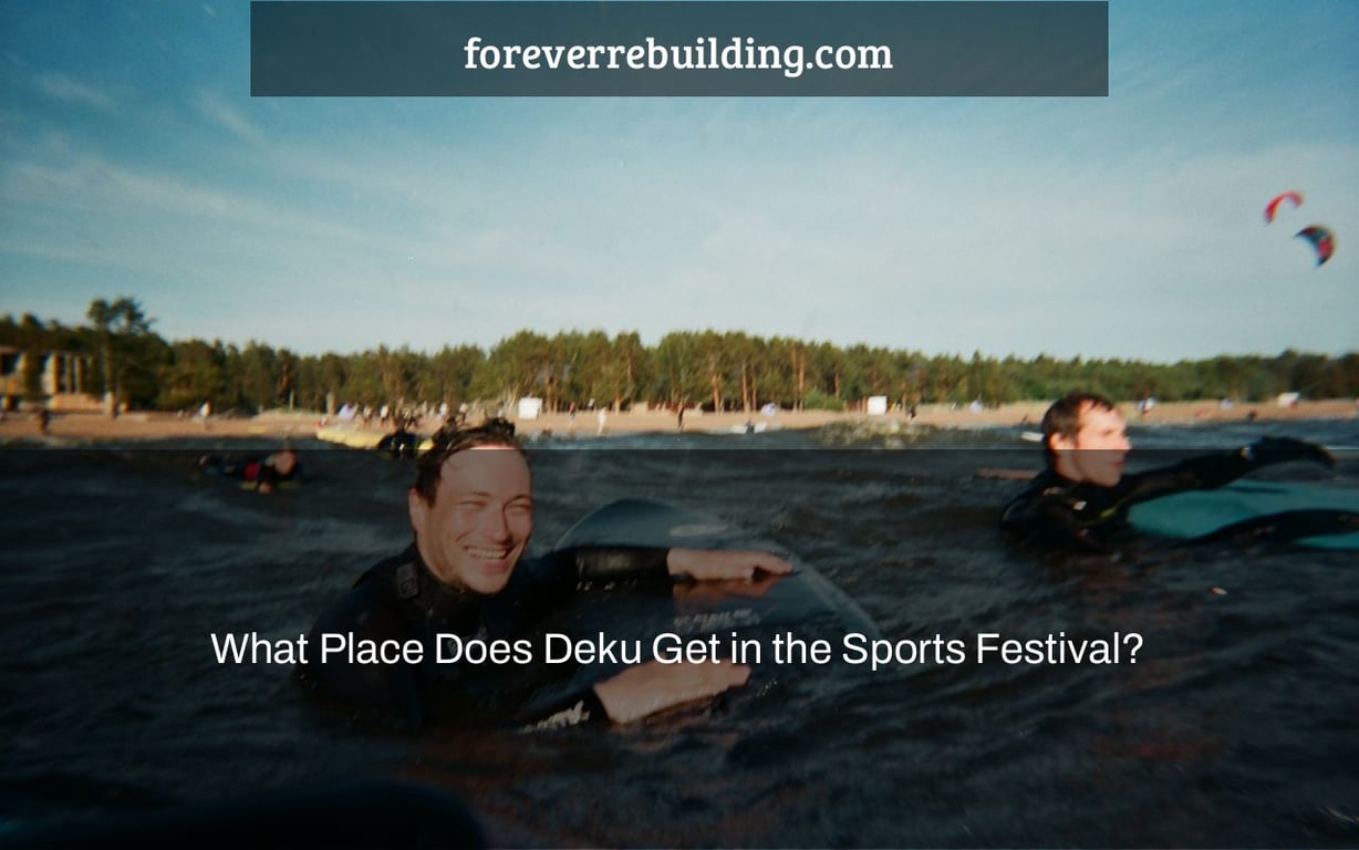 What Place Does Deku Get in the Sports Festival?
