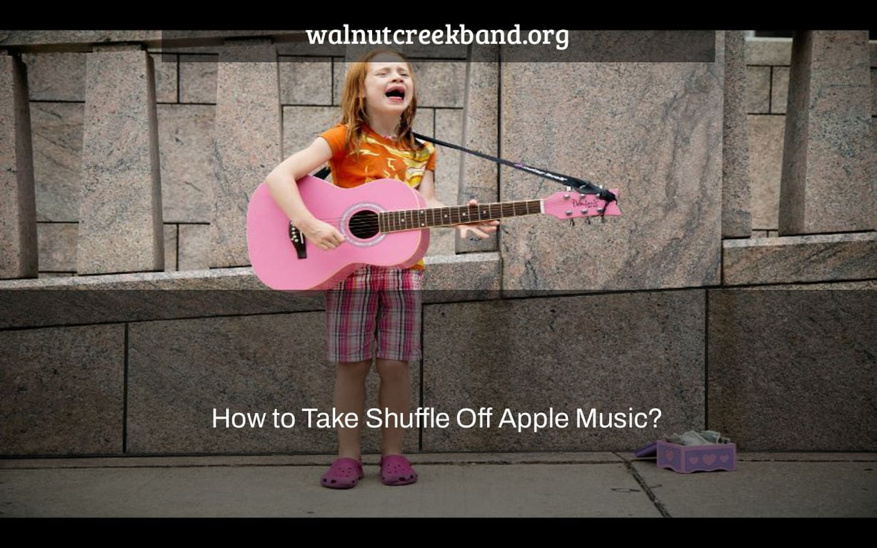 How to Take Shuffle Off Apple Music?