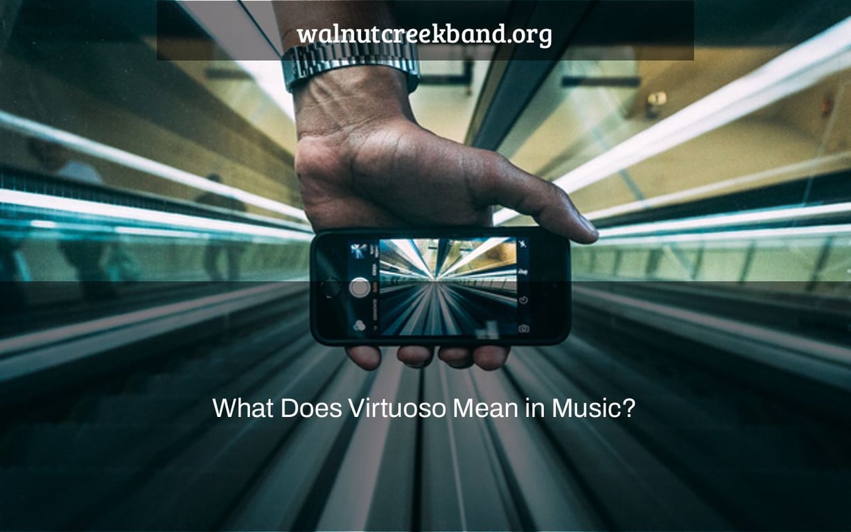 What Does Virtuoso Mean in Music?