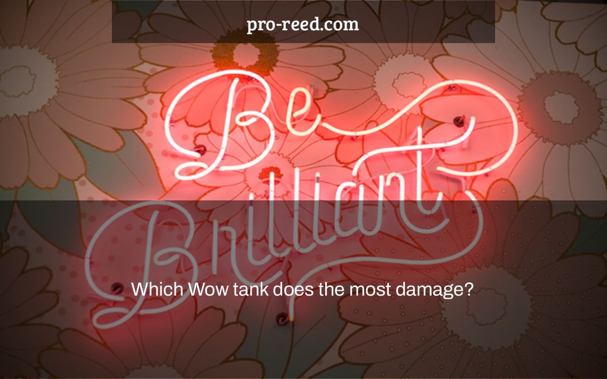 Which Wow tank does the most damage?