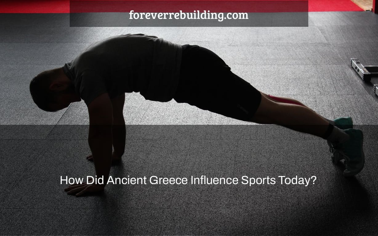 How Did Ancient Greece Influence Sports Today?