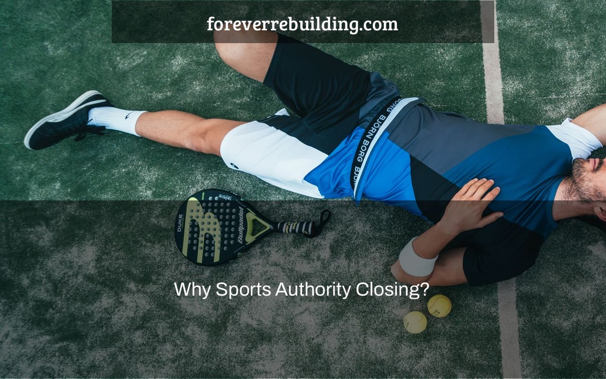 Why Sports Authority Closing?