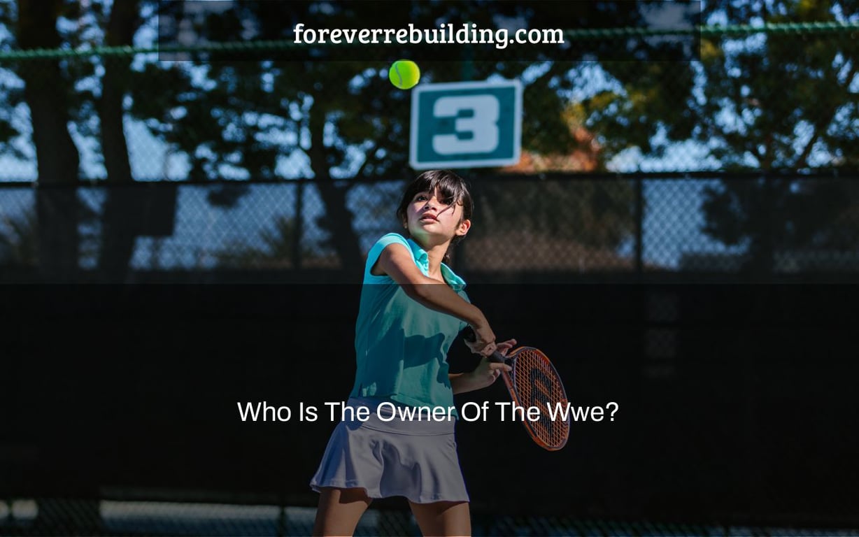 Who Is The Owner Of The Wwe?