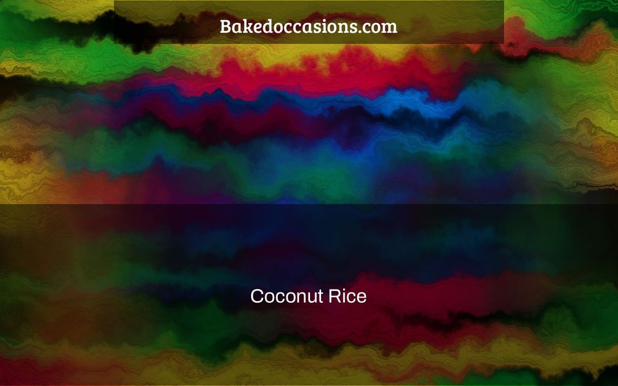 Coconut Rice
