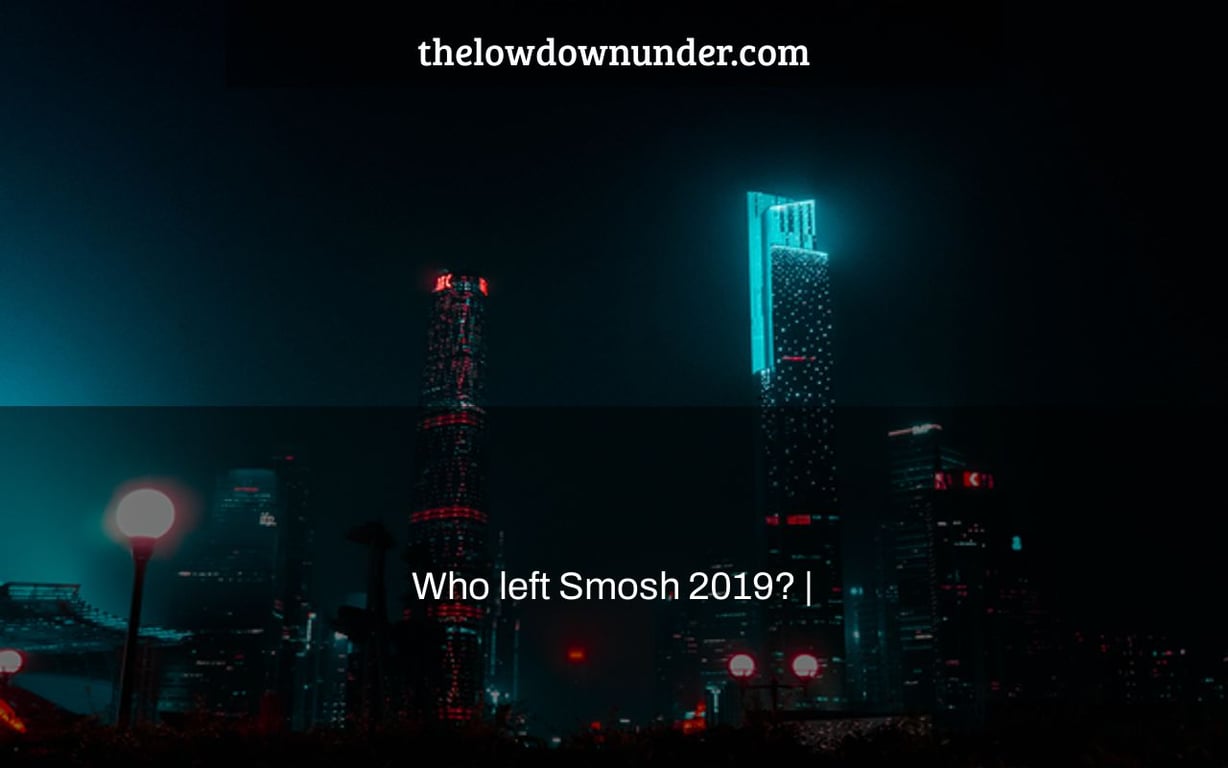 Who left Smosh 2019? |