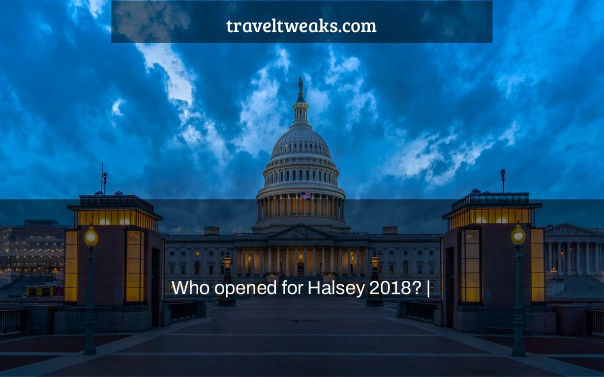 Who opened for Halsey 2018? |