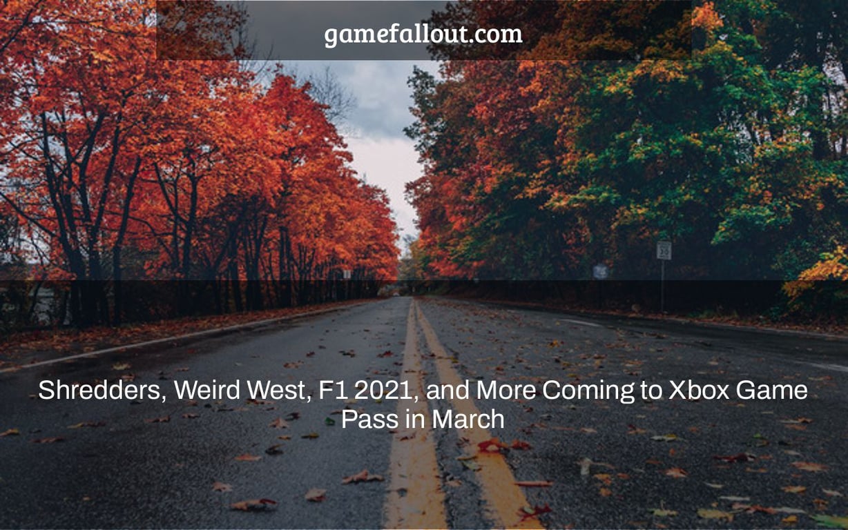 Shredders, Weird West, F1 2021, and More Coming to Xbox Game Pass in March