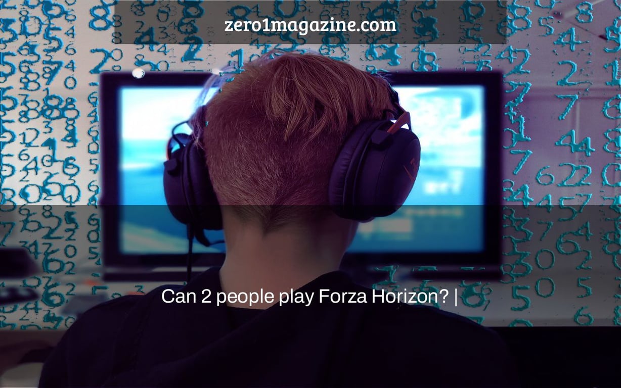 Can 2 people play Forza Horizon? |