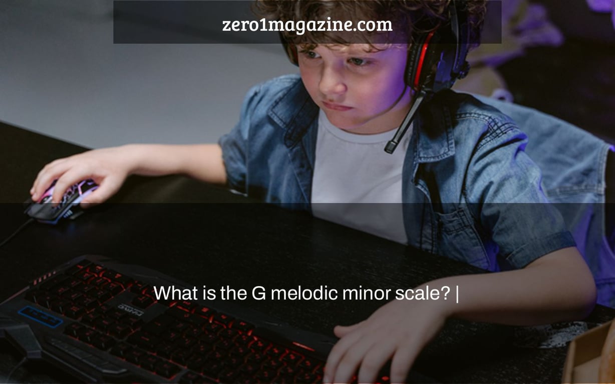 What is the G melodic minor scale? |