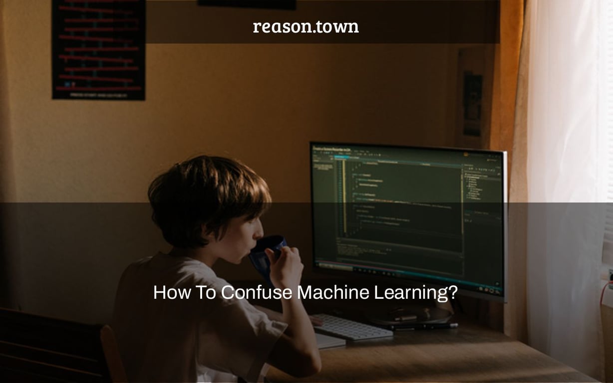 How To Confuse Machine Learning?