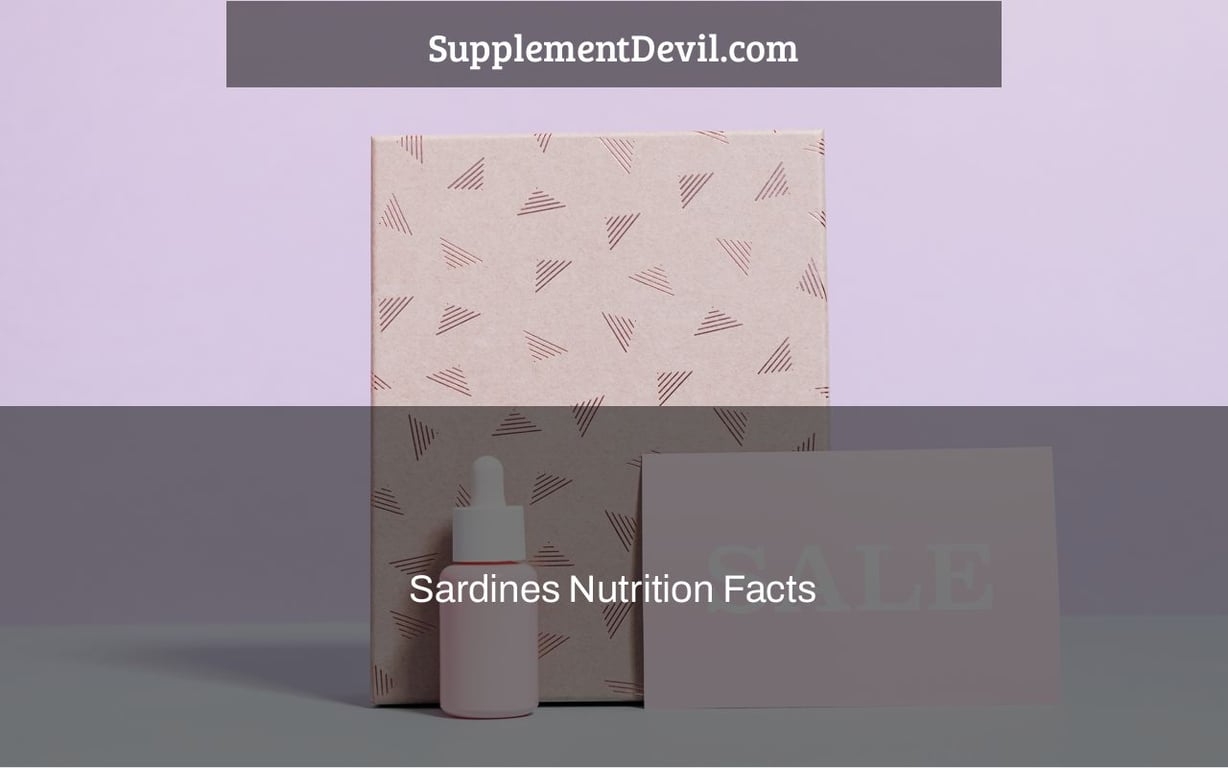 Sardines Nutrition Facts