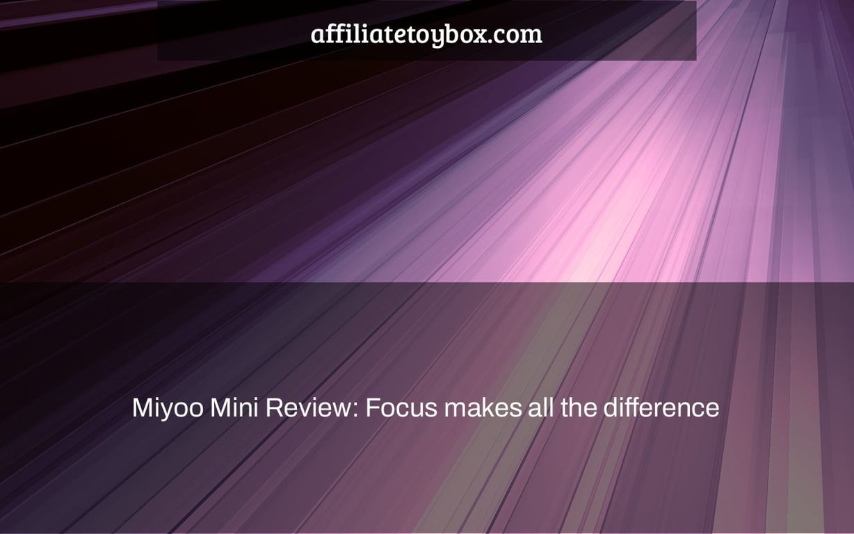 Miyoo Mini Review: Focus makes all the difference