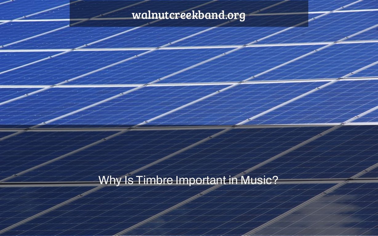 Why Is Timbre Important in Music?