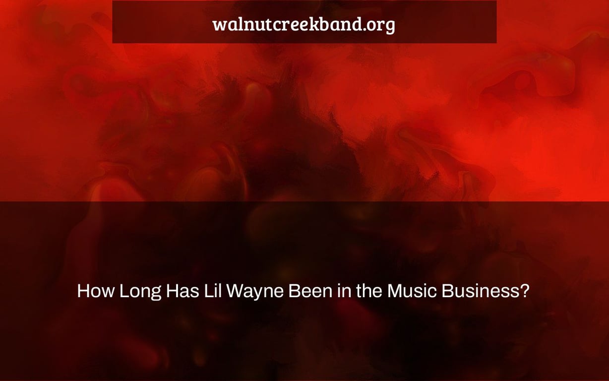 How Long Has Lil Wayne Been in the Music Business?