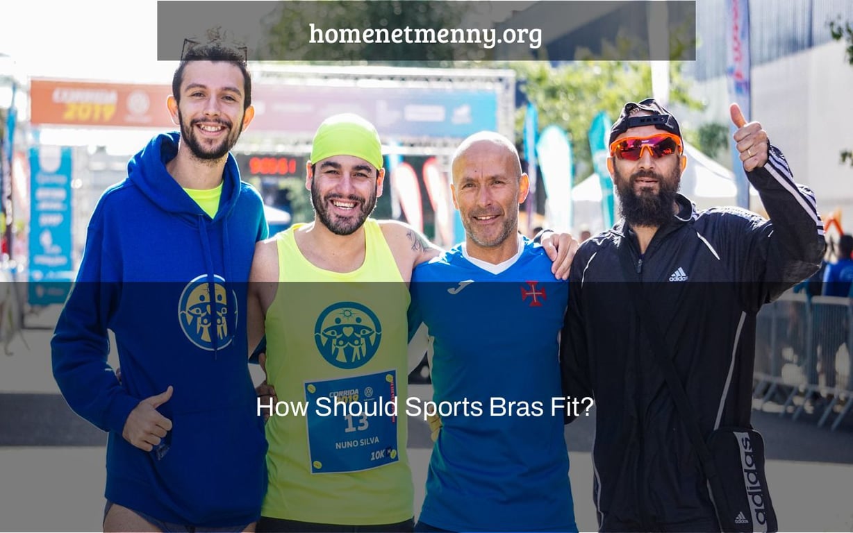 How Should Sports Bras Fit?