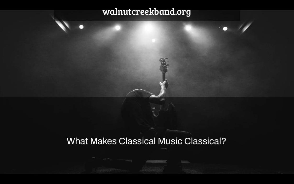 What Makes Classical Music Classical?
