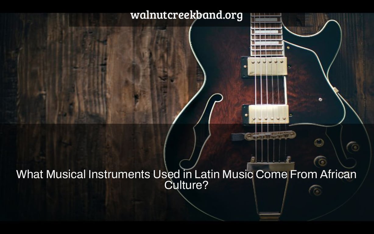 What Musical Instruments Used in Latin Music Come From African Culture?