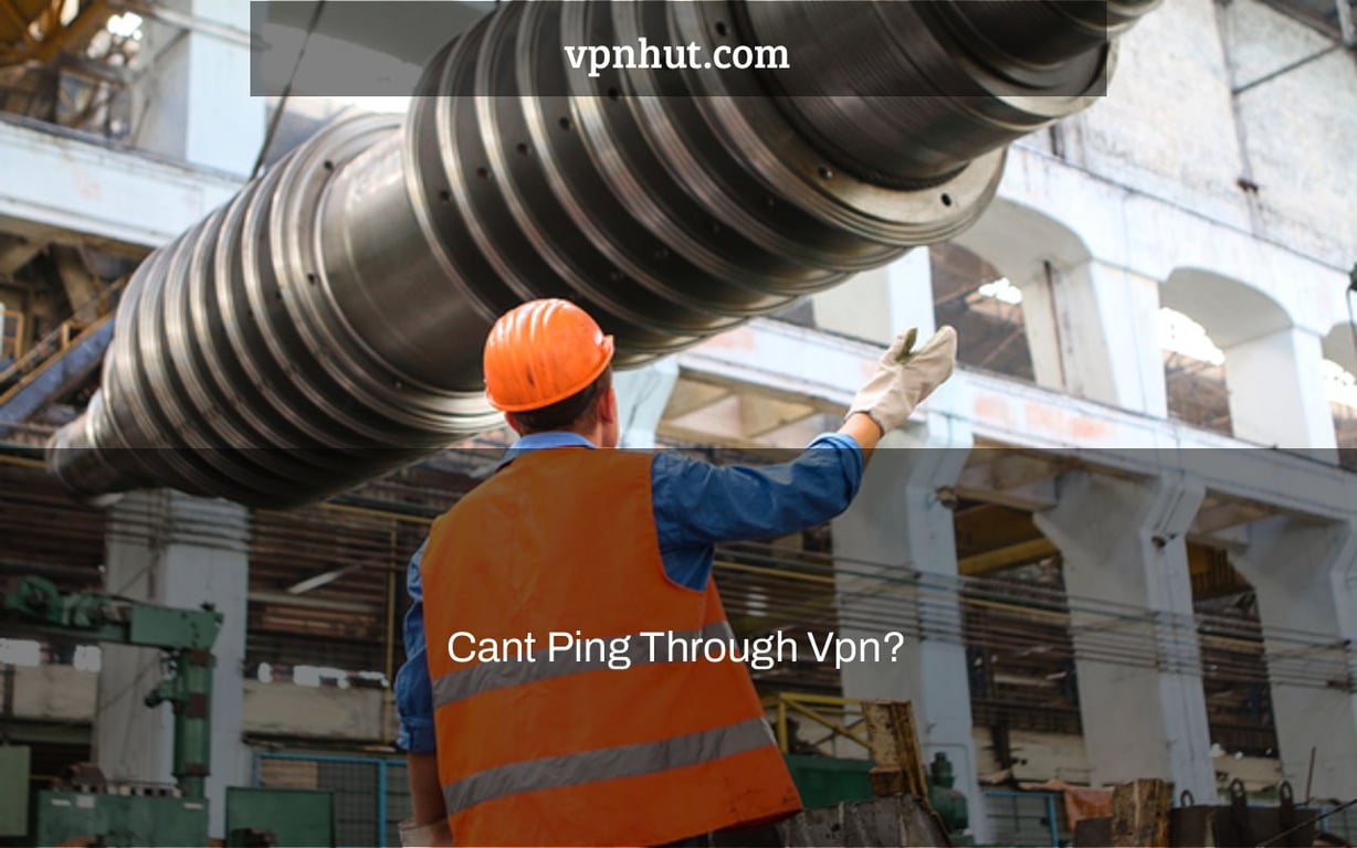 Cant Ping Through Vpn?