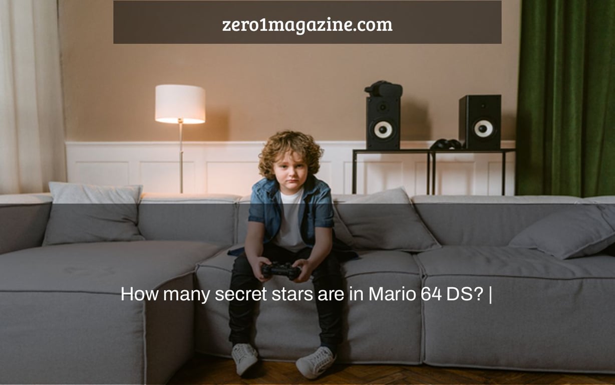 How many secret stars are in Mario 64 DS? |