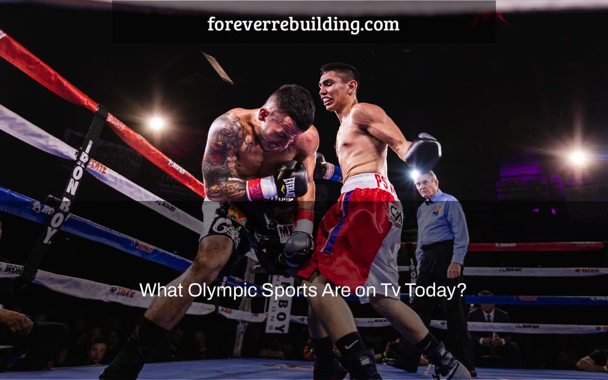 What Olympic Sports Are on Tv Today?