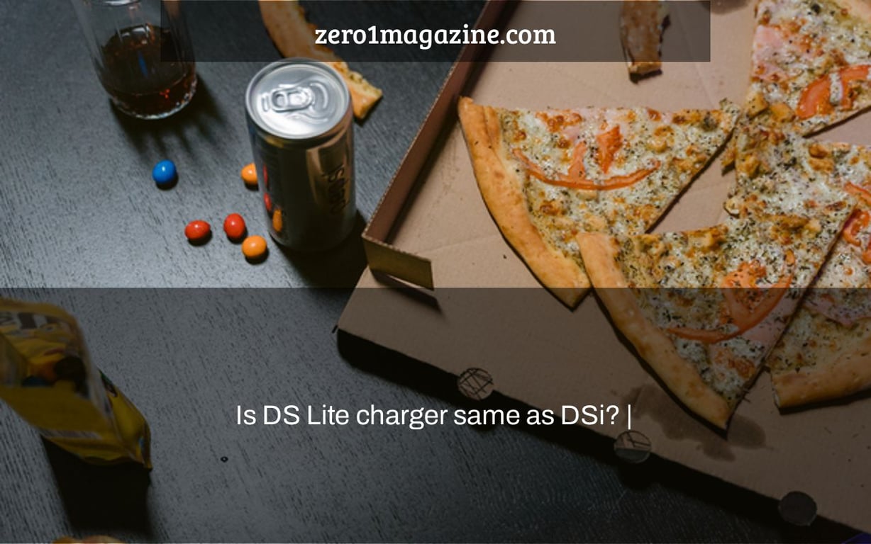 Is DS Lite charger same as DSi? |