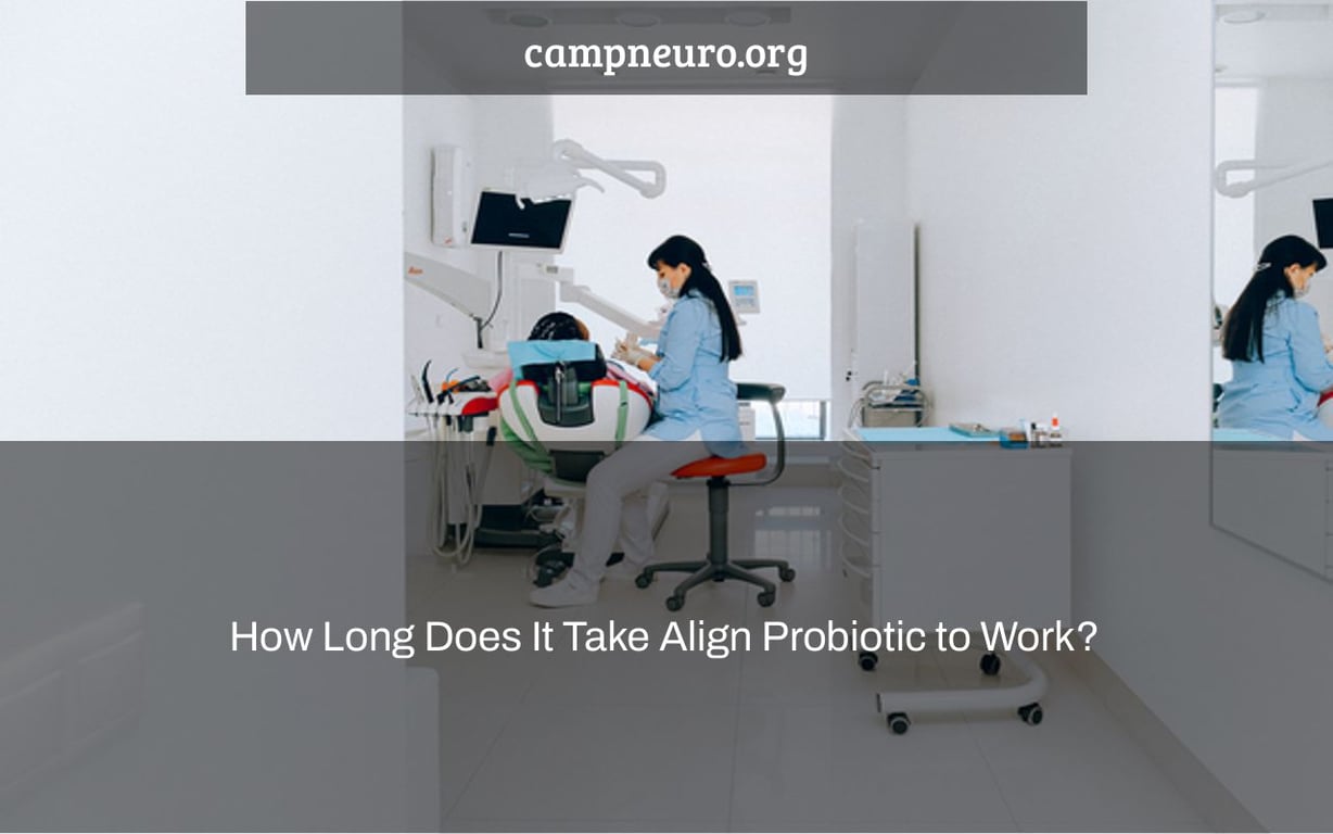 How Long Does It Take Align Probiotic to Work?