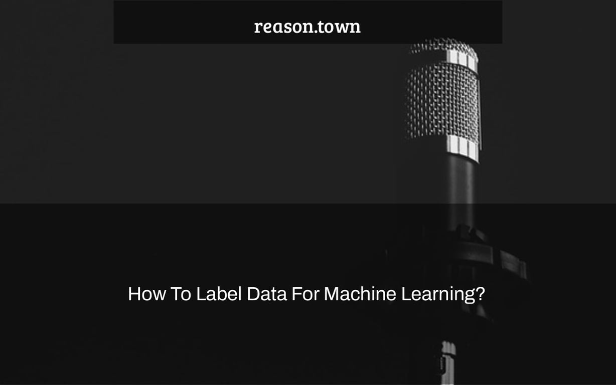 How To Label Data For Machine Learning?