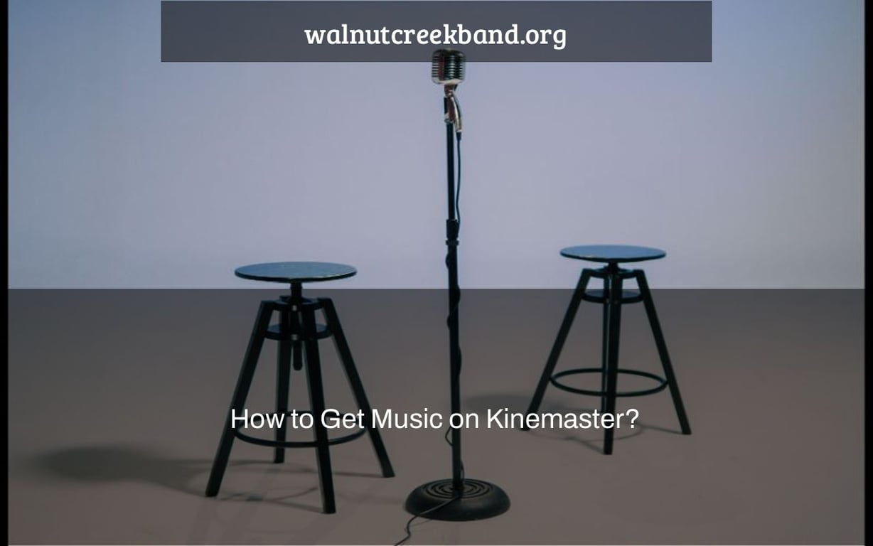 How to Get Music on Kinemaster?