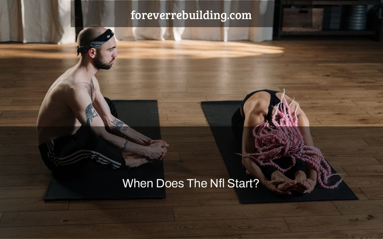When Does The Nfl Start?