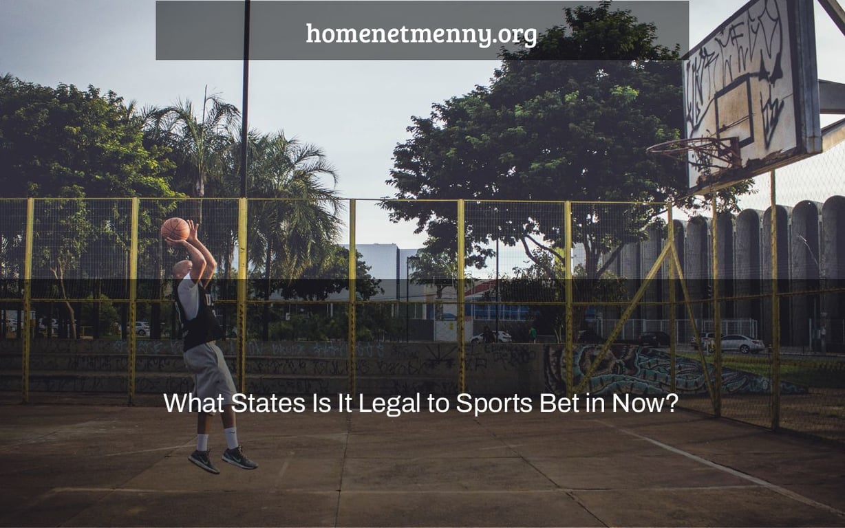 What States Is It Legal to Sports Bet in Now?