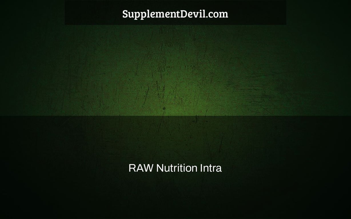 RAW Nutrition Intra