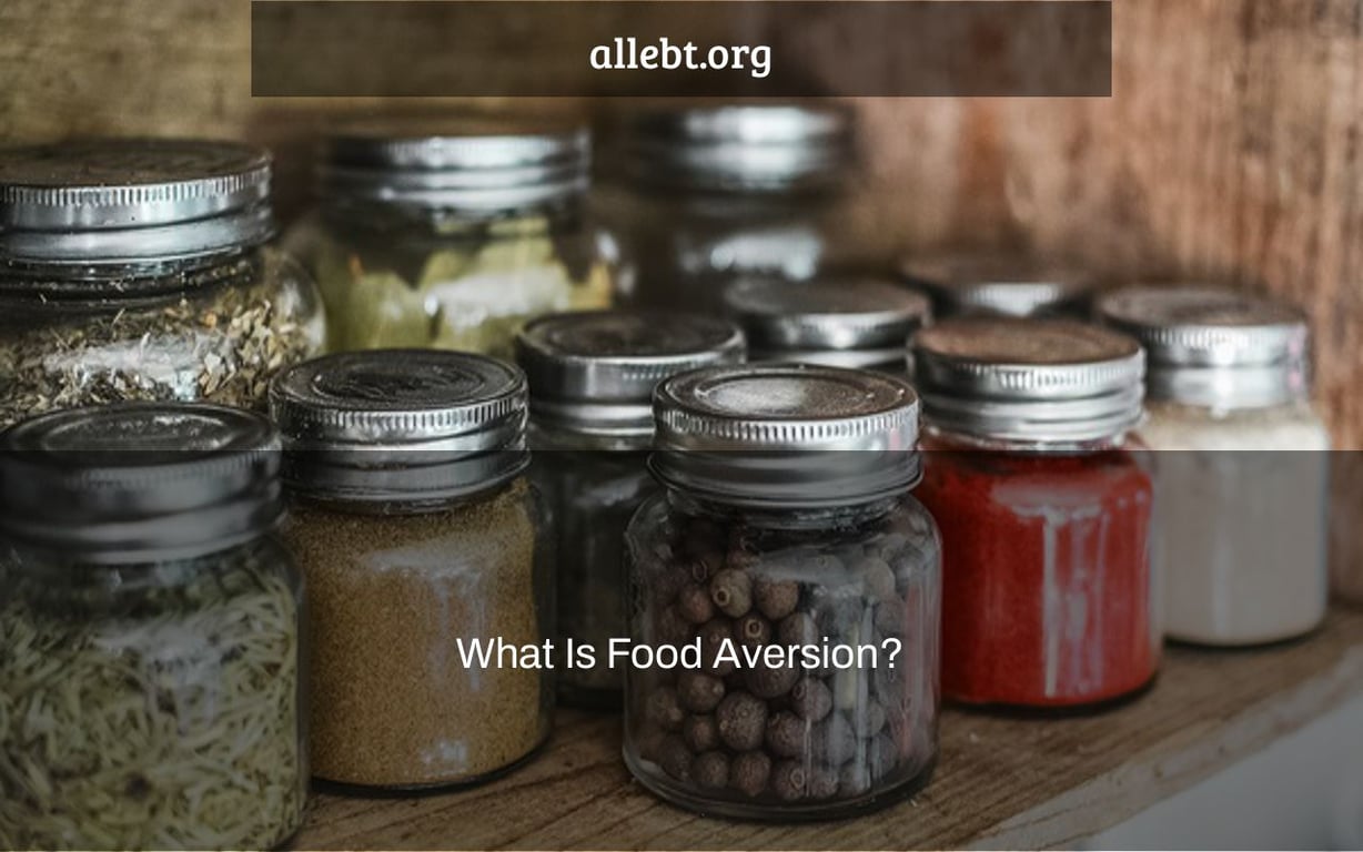 What Is Food Aversion?